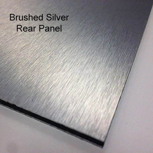Halle Designer Acrylic 2 part House Number Plaque 12" x 6" - Uk House signs - Office signs - Acrylic Signs