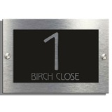 Kolo Designer House Number Plaque