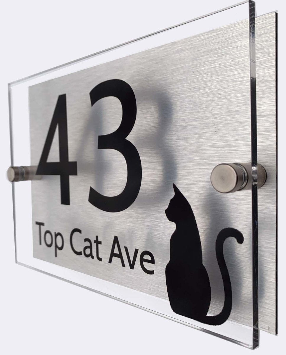 Personalised designer house sign - Uk House signs - Office signs - House Sign