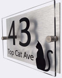 Personalised designer house sign - Uk House signs - Office signs - House Sign