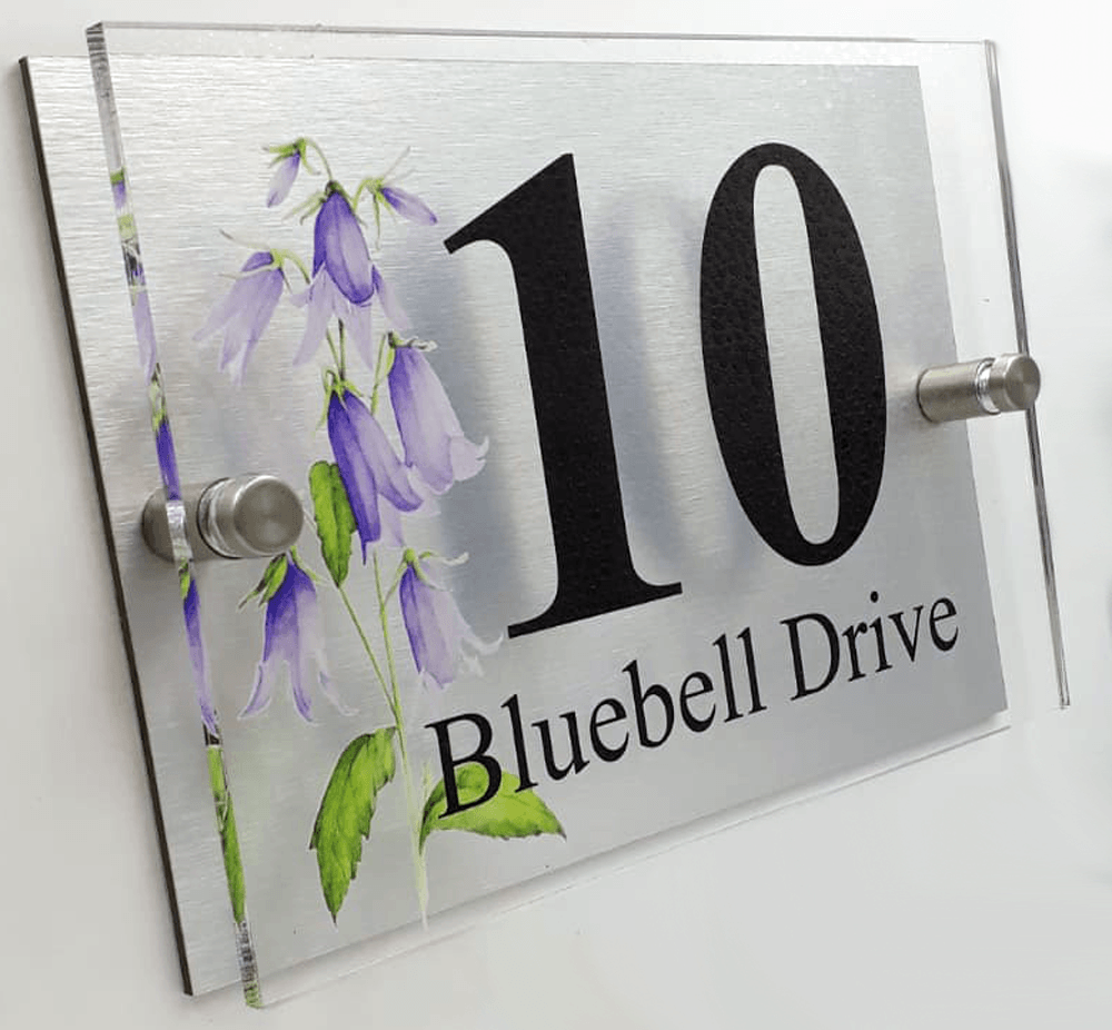 Personalised designer house sign - Uk House signs - Office signs - House Sign