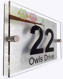 Personalised designer house sign - Uk House signs - Office signs - House Sign