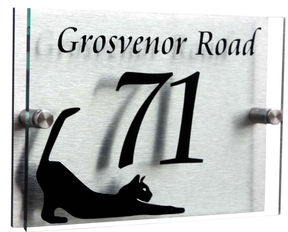 Personalised designer house sign - Uk House signs - Office signs - House Sign