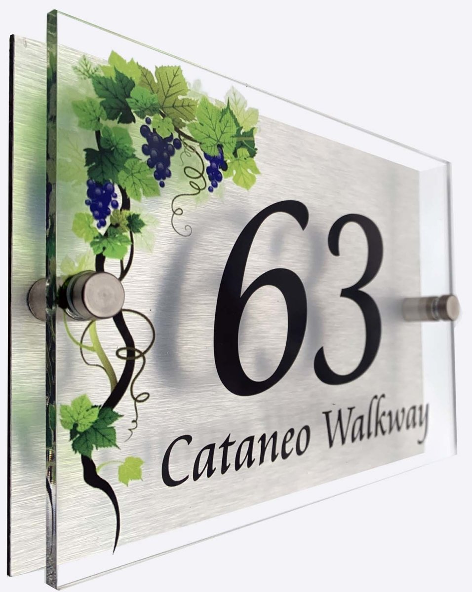 Personalised designer house sign - Uk House signs - Office signs - House Sign