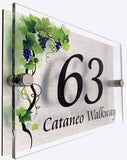 Personalised designer house sign - Uk House signs - Office signs - House Sign