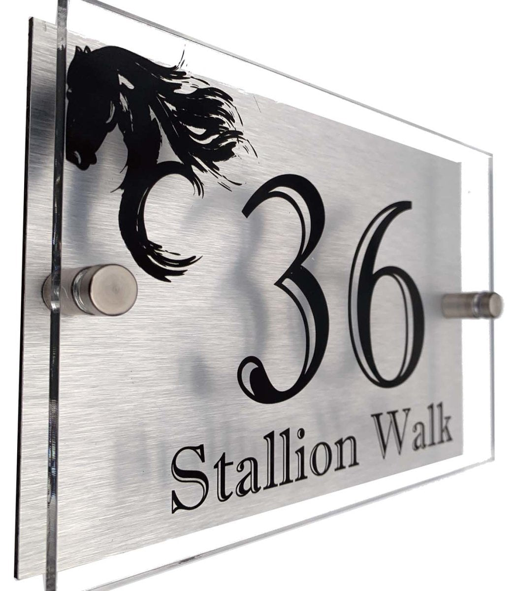 Personalised designer house sign - Uk House signs - Office signs - House Sign