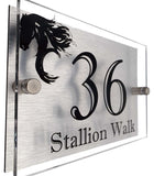 Personalised designer house sign - Uk House signs - Office signs - House Sign