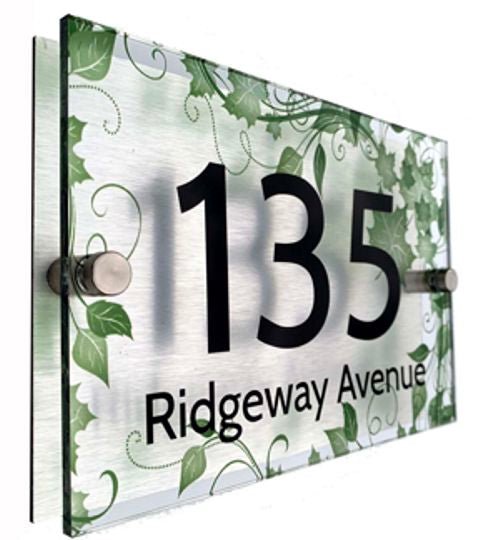 Personalised designer house sign - Uk House signs - Office signs - House Sign