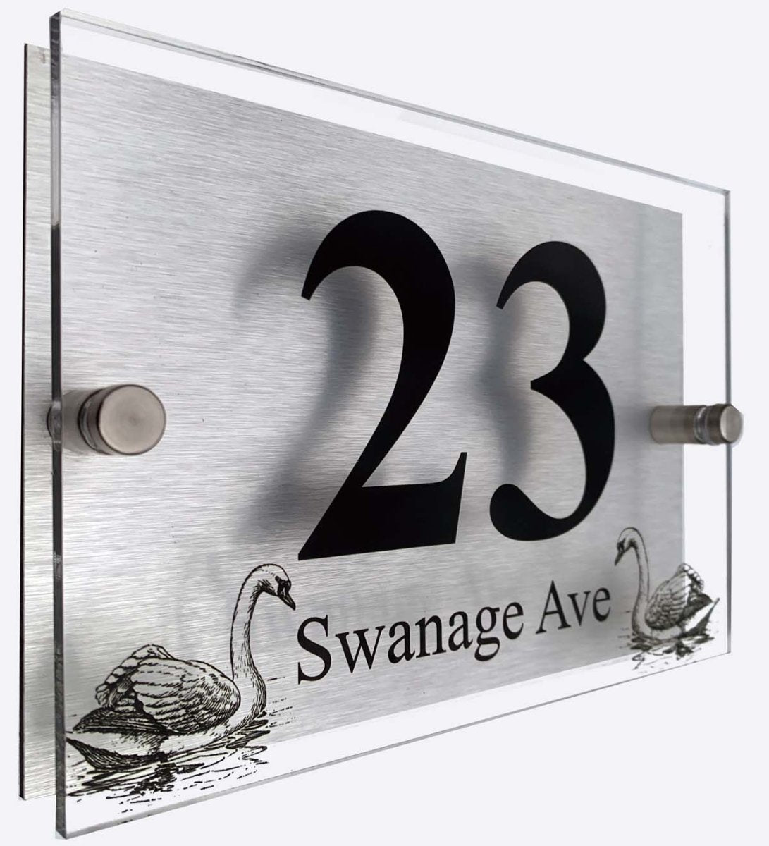 Personalised designer house sign - Uk House signs - Office signs - House Sign