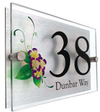 Personalised designer house sign - Uk House signs - Office signs - House Sign