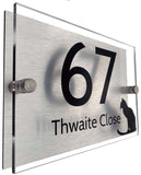 The Cats Whiskers, Acrylic House sign