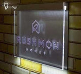 Britesign LED House Number Plaque A4 | 300mm x 210mm - Uk House signs - Office signs - Illuminated signs