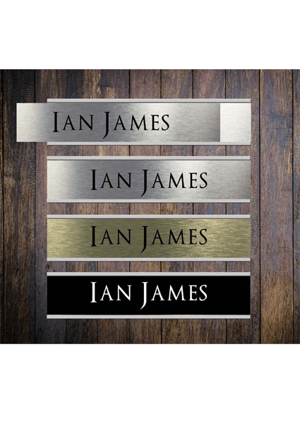 Door Nameplate Holders - with personalised insert – Uk House signs ...