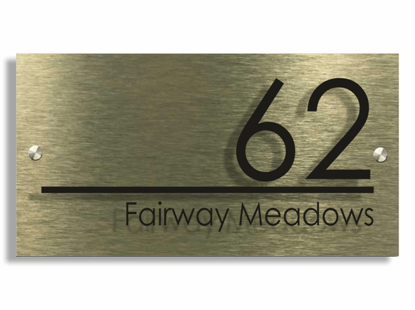 Exclusive Designer House sign | Leni – Uk House signs - Office signs