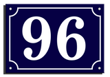 French Style house number sign - Uk House signs - Office signs - House Sign