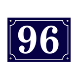French Style house number sign