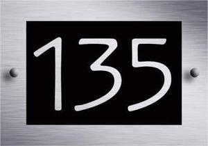 Kolo Designer House Number Plaque - Uk House signs - Office signs - House Sign