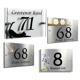 Personalised designer house sign - Uk House signs - Office signs - House Sign