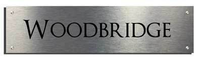 Longman Aluminium Plaque - 500mm x 140mm - Uk House signs - Office signs - Acrylic Signs