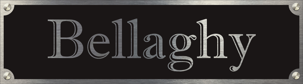 Trafalgar | Contemporary design house sign - Uk House signs - Office signs - Acrylic Signs